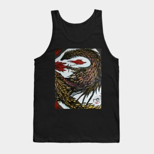 Golden dragon Tank Top